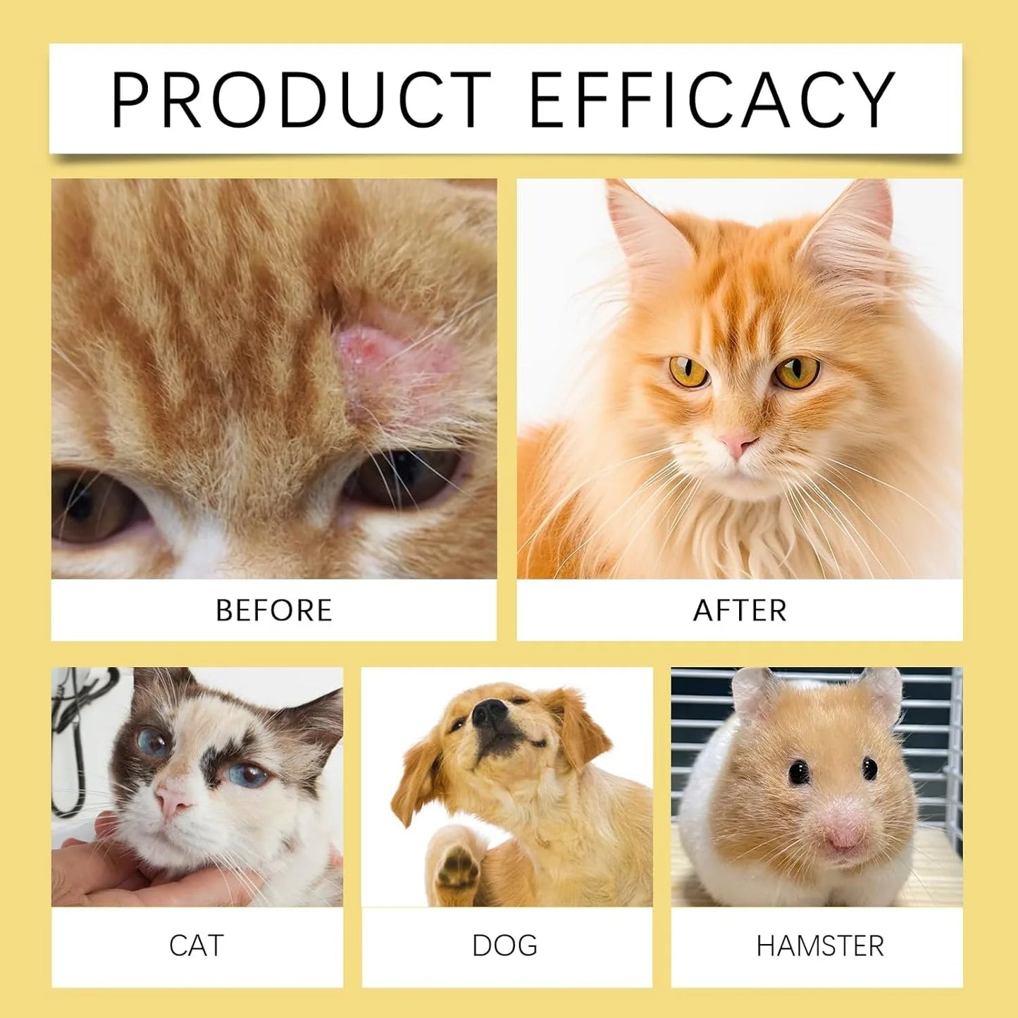 2Pcs Pet Skin Soothing Spray for Dogs Cats Itchy Skin Relief Reduces Scratching Natural Repair Spray for All Animals