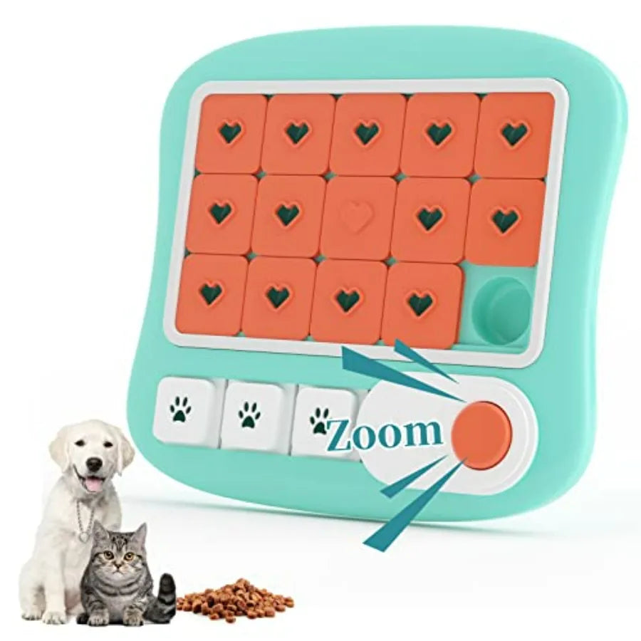 Dog Puzzle Toys, Treat Dispensing Dog Enrichment Toys for IQ Training and Brain Stimulation, Interactive Mentally Stimulating T