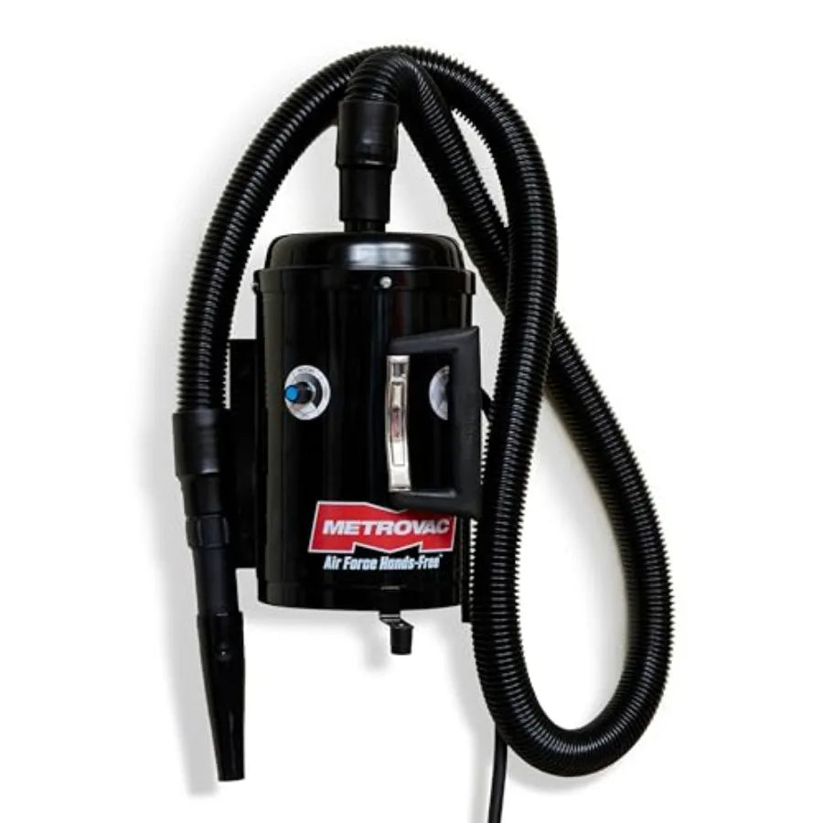 Air Force Hands-Free High Velocity Dog Hair Dryer Variable Speed Pet Grooming Blower with Heat and Adjustable Hose