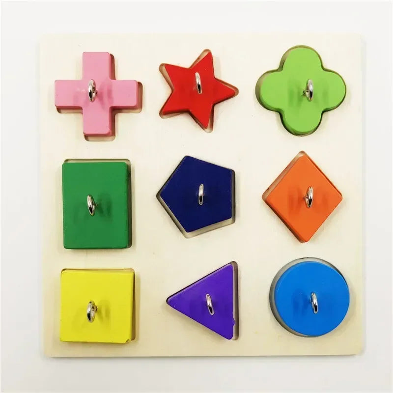 Bird Toys Parrot Educational Toys Parrot Interactive Training Toys Wooden Block Birds Puzzle Toy Bird Supplies