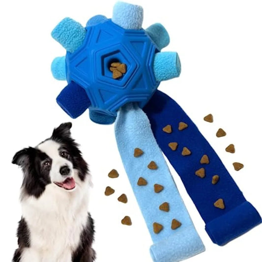 Snuffle Ball for Dog Toys Unbreakable Upgrade Ball Interactive Toy Foraging Snuffle Mat Puppy Treat Dispenser Slow Feeder Dog P
