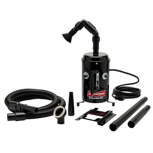 Air Force Hands-Free High Velocity Dog Hair Dryer Variable Speed Pet Grooming Blower with Heat and Adjustable Hose